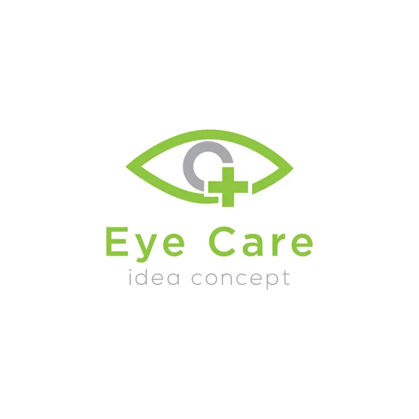 Creative Eye Concept Шаблон Дизайну Логотипу — стоковий вектор