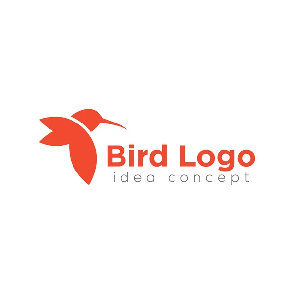 Plantilla Diseño Logotipo Creative Bird Concept — Vector de stock