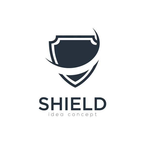 Szablon Projektu Creative Shield Concept Logo — Wektor stockowy