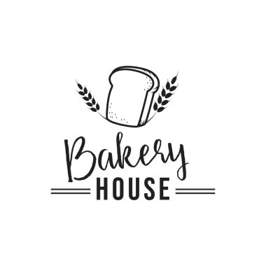 Creative Bakery Concept Logo Tasarım Şablonu, Rozetler
