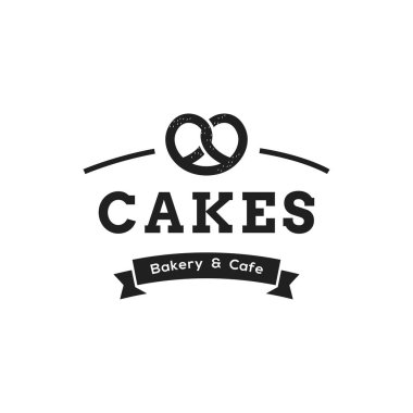 Creative Bakery Concept Logo Tasarım Şablonu, Rozetler