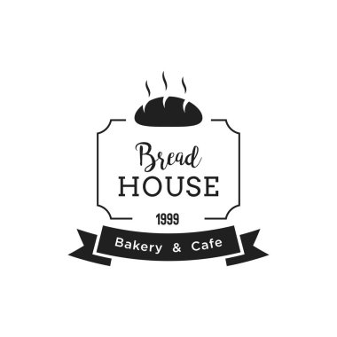 Creative Bakery Concept Logo Tasarım Şablonu, Rozetler