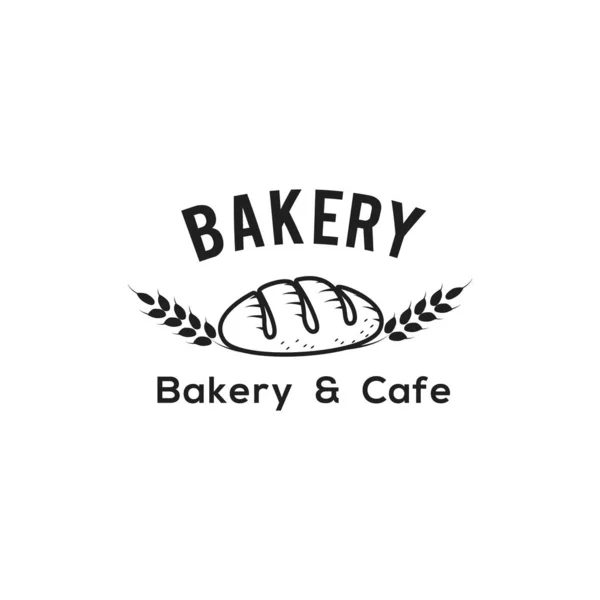 Creative Bakery Concept Logo Design Template Badges — Stock Vector