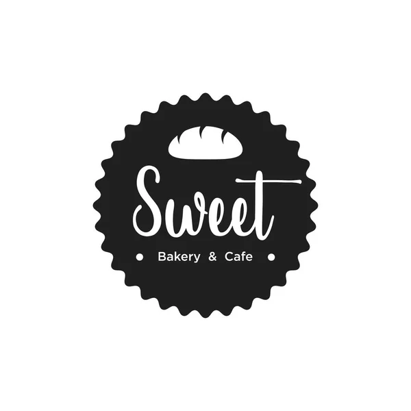 Szablon Projektu Creative Bakery Concept Logo Odznaki — Wektor stockowy