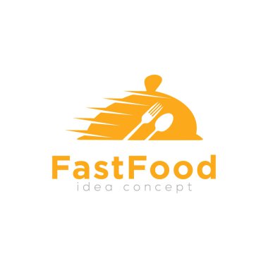 Gıda logo tasarım şablonu 