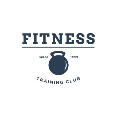 Fitness Gym Logo Tasarım Şablonu, Rozetler