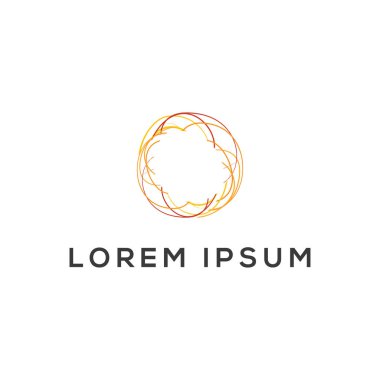 Soyut Daire Logosu, Vektör