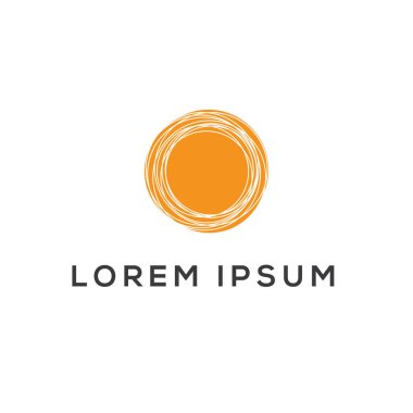 Soyut Daire Logosu, Vektör