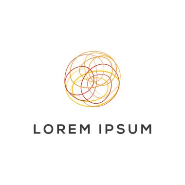 Soyut Daire Logosu, Vektör