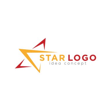 Star Logo, Yaratıcı Konsept Şablon Vektör