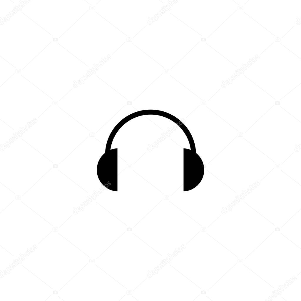 Headphone icon, vector, music icon