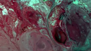 Sanatın Soyut Güzelliği Boya Patladı Renkli Fantezi Yayıldı