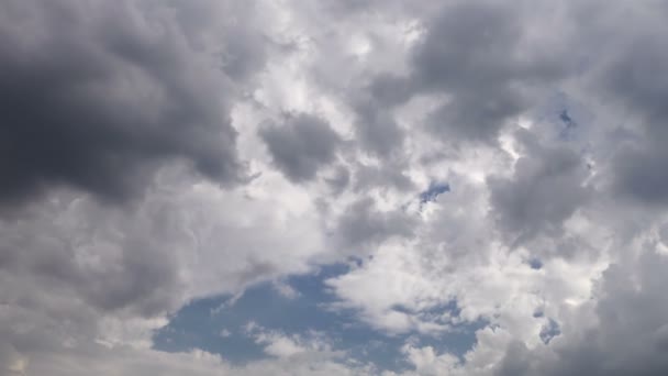 Σύννεφα Στον Ουρανό Του Time Lapse — Αρχείο Βίντεο