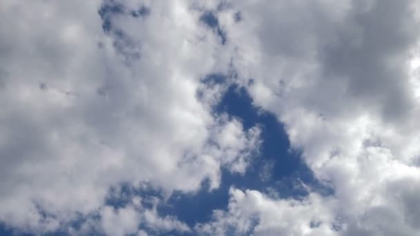 Σύννεφα Στον Ουρανό Του Time Lapse — Αρχείο Βίντεο
