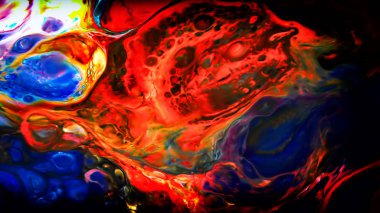 Soyut sanat mürekkep boya güzelliği renkli fantezi forma patlayabilir. Süt ve çorba üzerinde gıda mürekkebi karışımı bu inanılmaz şekiller yaptım. Doğa gerekli öylesine hayır modeli açıklaması yapıyor.