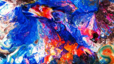 Soyut sanat mürekkep boya güzelliği renkli fantezi forma patlayabilir. Süt ve çorba üzerinde gıda mürekkebi karışımı bu inanılmaz şekiller yaptım. Doğa gerekli öylesine hayır modeli açıklaması yapıyor.