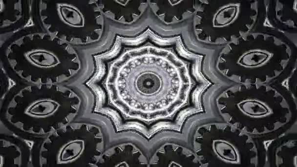 Étoiles géométriques symétriques abstraites et formes Kaléidoscope 