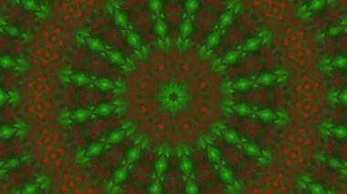 Simetrik soyut geometrik yıldız ve şekiller Kaleidoscope