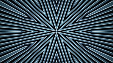Renkli hipnotik simetrik Kaleidoscope