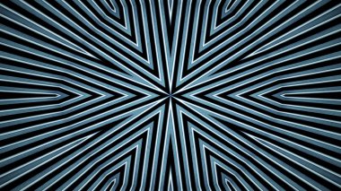Renkli hipnotik simetrik Kaleidoscope
