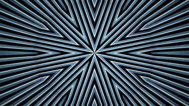 Renkli hipnotik simetrik Kaleidoscope