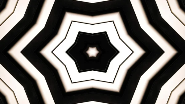 Abstrakte Bunte Hypnotische Symmetrische Muster Ornamentale Dekorative Kaleidoskop Bewegung Geometrischer — Stockfoto