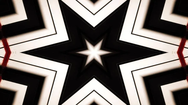 Abstraktní Barevný Hypnotický Symetrický Vzor Ornamentální Dekorativní Kaleidoskop Pohyb Geometrický — Stock fotografie