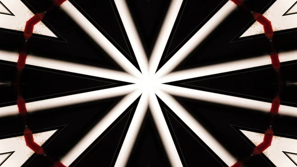 Αφηρημένη Πολύχρωμη Υπνωτική Συμμετρική Μοτίβο Διακοσμητικά Διακοσμητικά Καλειδοσκόπιο Κίνηση Γεωμετρικό — Φωτογραφία Αρχείου