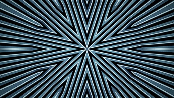 Färgglada hypnotiska symmetriska Kalejdoskop — Stockfoto