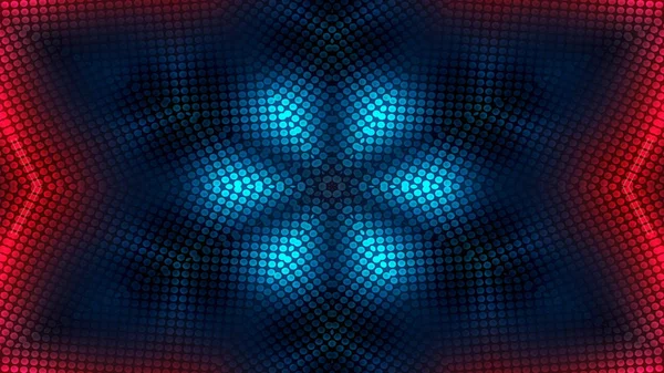 Abstrakte Bunte Hypnotische Symmetrische Muster Ornamentale Dekorative Kaleidoskop Bewegung Geometrischer — Stockfoto