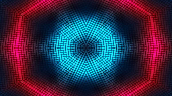 Abstrakte Bunte Hypnotische Symmetrische Muster Ornamentale Dekorative Kaleidoskop Bewegung Geometrischer — Stockfoto