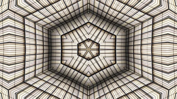 Abstraktní Barevný Hypnotický Symetrický Vzor Ornamentální Dekorativní Kaleidoskop Pohyb Geometrický — Stock fotografie