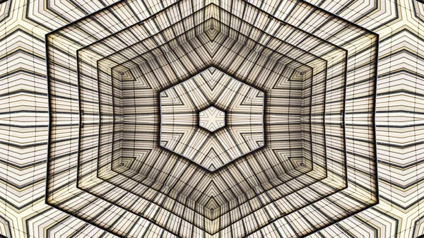 Abstraktní Barevný Hypnotický Symetrický Vzor Ornamentální Dekorativní Kaleidoskop Pohyb Geometrický — Stock fotografie