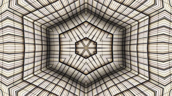 Abstraktní Barevný Hypnotický Symetrický Vzor Ornamentální Dekorativní Kaleidoskop Pohyb Geometrický — Stock fotografie