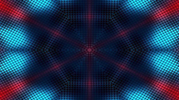 Abstract Colorful Hypnotic Symmetric Pattern Ornamental Decorative Kaleidoscope Movement Geometric — Stock Photo, Image