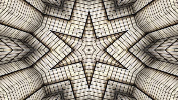 Abstraktní Barevný Hypnotický Symetrický Vzor Ornamentální Dekorativní Kaleidoskop Pohyb Geometrický — Stock fotografie