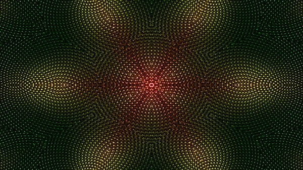 Abstraktní Barevný Hypnotický Symetrický Vzor Ornamentální Dekorativní Kaleidoskop Pohyb Geometrický — Stock fotografie