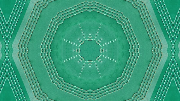 Abstraktní Barevný Hypnotický Symetrický Vzor Ornamentální Dekorativní Kaleidoskop Pohyb Geometrický — Stock fotografie