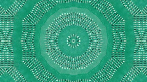 Абстрактний Барвистий Гіпнотичний Симетричний Візерунок Декоративний Рух Калейдоскопа Геометричне Коло — стокове фото