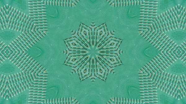 Abstrakte Bunte Hypnotische Symmetrische Muster Ornamentale Dekorative Kaleidoskop Bewegung Geometrischer — Stockfoto