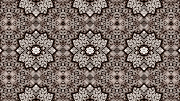 Abstraktní Barevný Hypnotický Symetrický Vzor Ornamentální Dekorativní Kaleidoskop Pohyb Geometrický — Stock fotografie