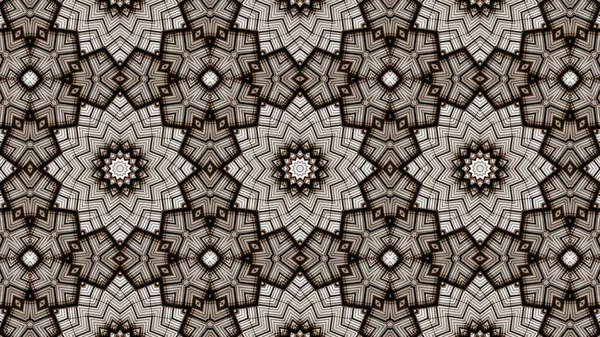 Abstraktní Barevný Hypnotický Symetrický Vzor Ornamentální Dekorativní Kaleidoskop Pohyb Geometrický — Stock fotografie