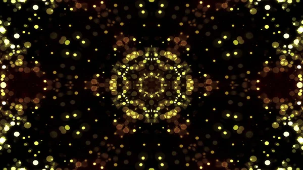 Resumen Concepto Colorido Brillante Hipnótico Patrón Simétrico Caleidoscopio Decorativo Ornamental — Foto de Stock
