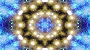 Renkli parlak ve hipnotik Kaleidoscope