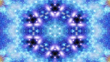 Renkli parlak ve hipnotik Kaleidoscope