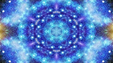 Renkli parlak ve hipnotik Kaleidoscope