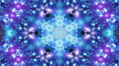 Renkli parlak ve hipnotik Kaleidoscope