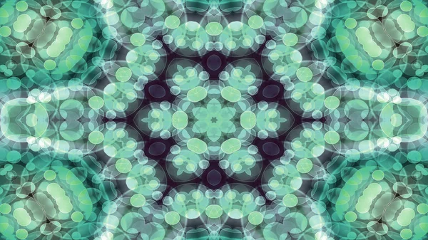 Abstrakte Bunte Glänzende Und Hypnotische Konzept Symmetrische Muster Ornamentale Dekorative — Stockfoto
