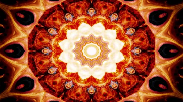Soyut renkli simetrik Kaleidoscope