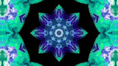 Boya fırça Kaleidoscope